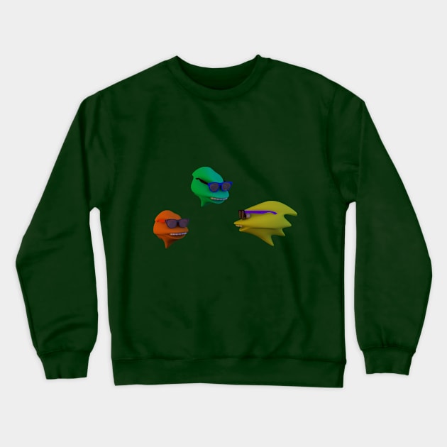 Stresed Crewneck Sweatshirt by Hellyes4d